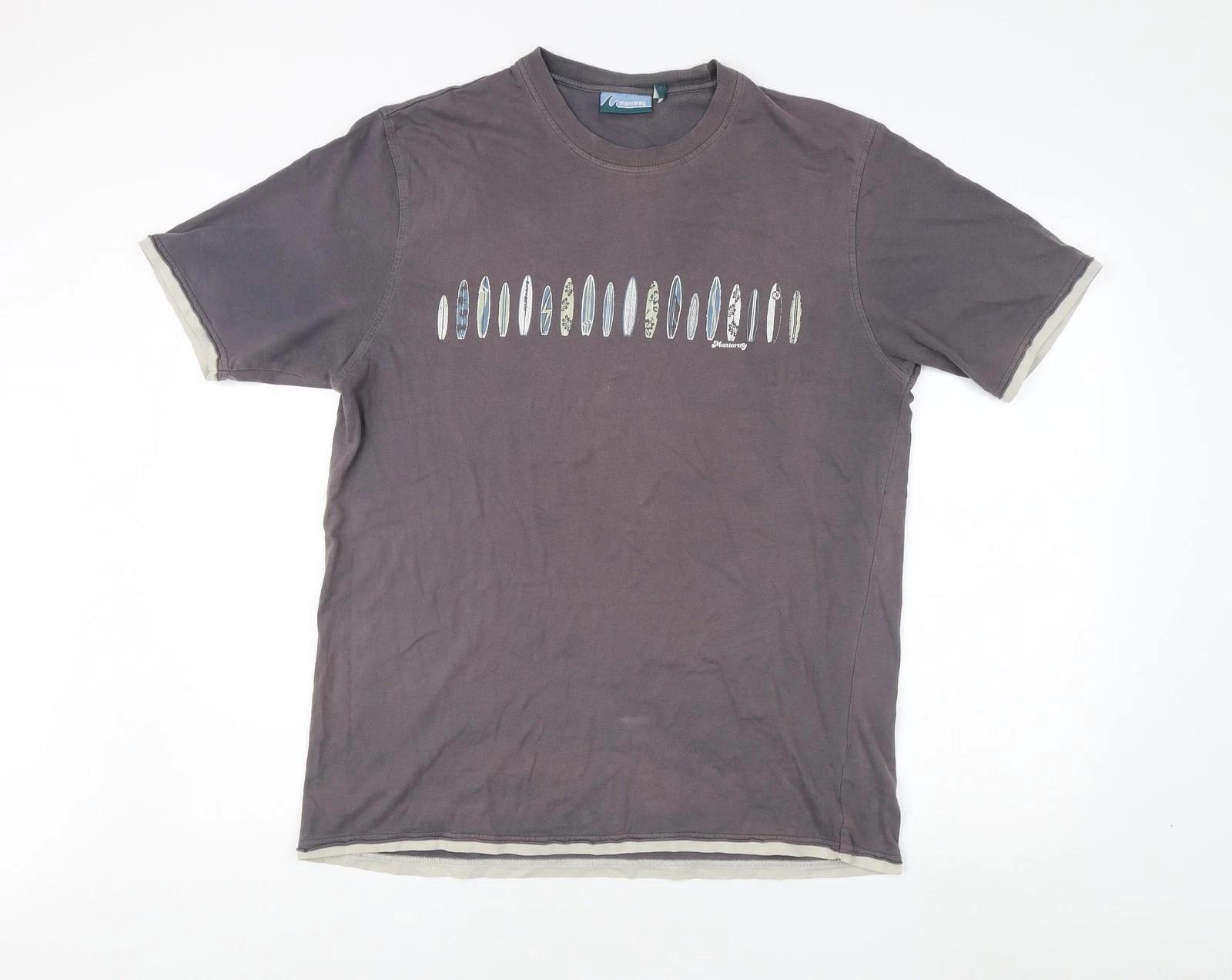 Mantaray Men s Grey Graphic T-Shirt Medium M
Mantaray Men s Grey Graphic T-Shirt Medium M