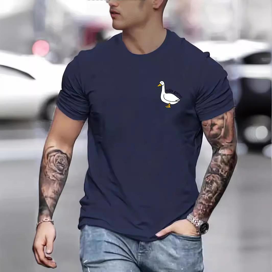 GOOSE Cotton T-Shirt Short Sleeve Round Neck Women 2d Print Tops 5XL різнокольоровий
GOOSE Cotton T-Shirt Short Sleeve Round Neck Women 2d Print Tops 5XL різнокольоровий