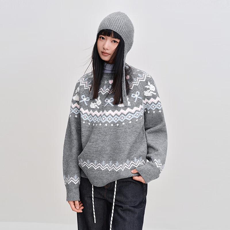 Светр Ледін у стилі Fair Isle вільного крою з круглим вирізом S
Светр Ледін у стилі Fair Isle вільного крою з круглим вирізом S