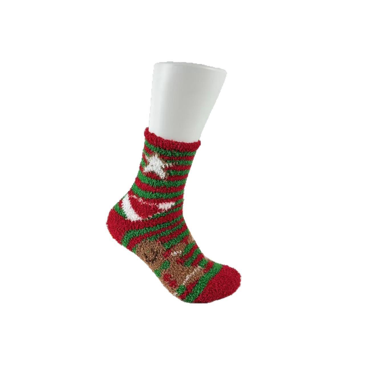 Winter Cartoon Parent-Child Coral Fleece Christmas Stockings - Warm Mid-Calf Floor Socks
Winter Cartoon Parent-Child Coral Fleece Christmas Stockings - Warm Mid-Calf Floor Socks