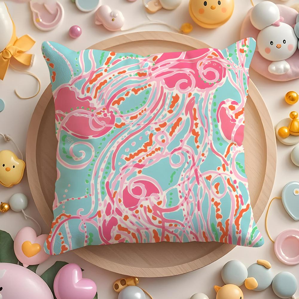 L-Lilly Decor P-Pulitzer Cushion Cover Home & Car Multi-Scene Pillow Cover - Reversible, Soft & Durable for Daily Use 30cmx30cm
L-Lilly Decor P-Pulitzer Cushion Cover Home & Car Multi-Scene Pillow Cover - Reversible, Soft & Durable for Daily Use 30cmx30cm
