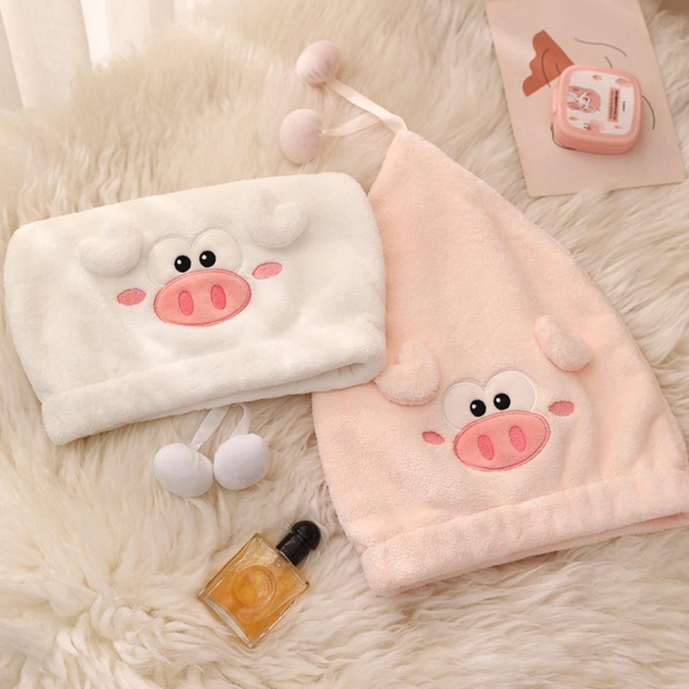 Thickened Coral Velvet Shower Cap Cartoon Quick Drying Head Wrap Durable Hair Drying Towel Home белый
Thickened Coral Velvet Shower Cap Cartoon Quick Drying Head Wrap Durable Hair Drying Towel Home белый