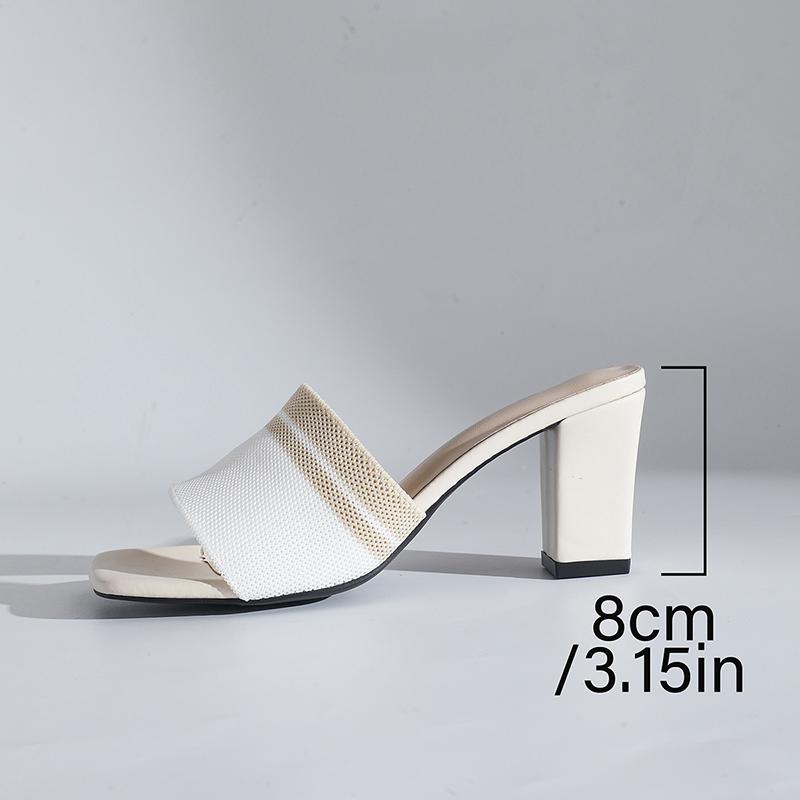 Fashion Women s Stripe Mixed Colors High Heel Sandals 2025 Summer Comfort Thick Heel Slippers Woman Plus Size Square Toe Casual Slides 36 бежевый
Fashion Women s Stripe Mixed Colors High Heel Sandals 2025 Summer Comfort Thick Heel Slippers Woman Plus Size Square Toe Casual Slides 36 бежевый