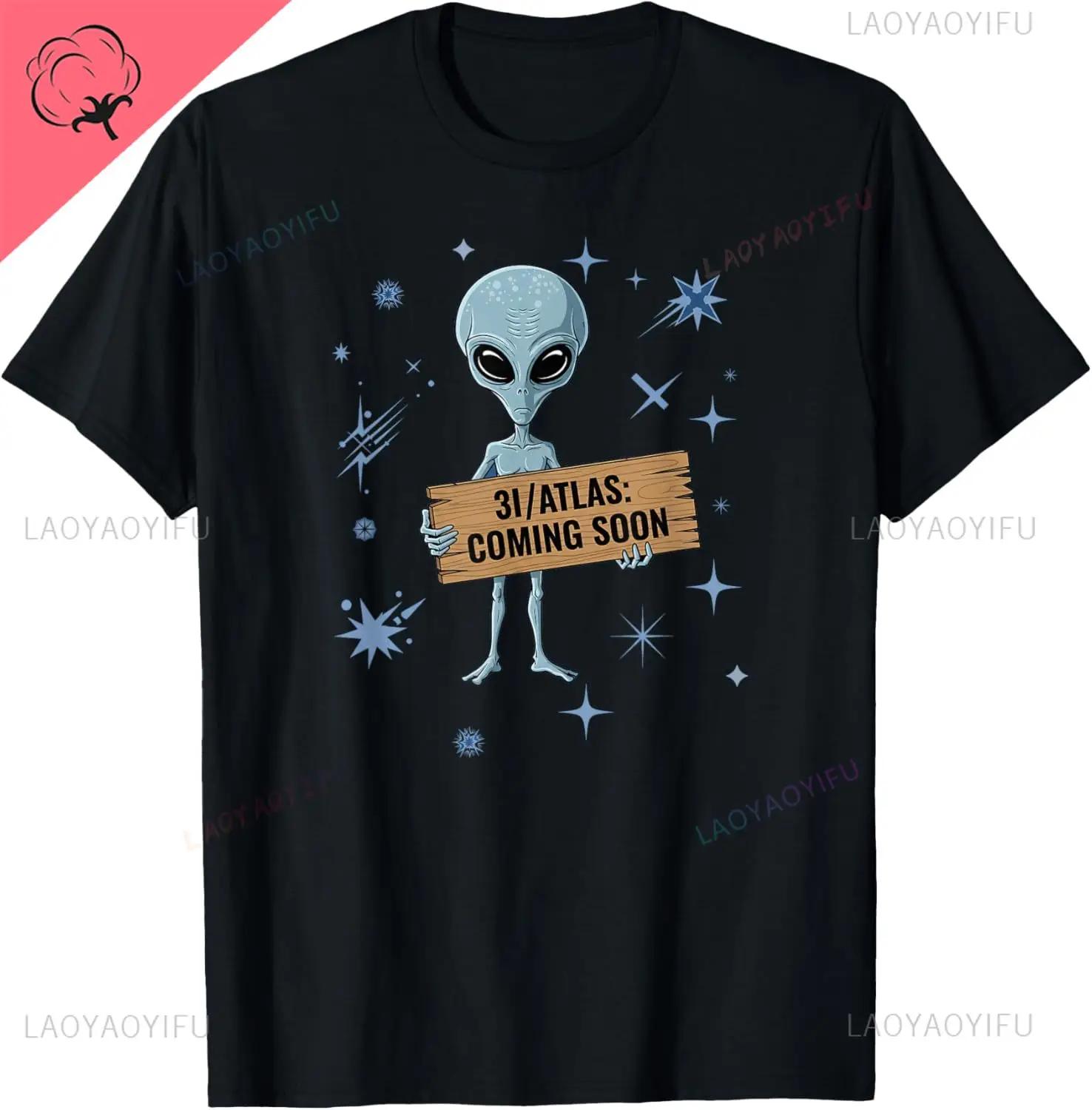 3I Atlas Comet Alien Graphic Tee Unisex Cotton Crew Neck Short Sleeve TShirt Trip S
3I Atlas Comet Alien Graphic Tee Unisex Cotton Crew Neck Short Sleeve TShirt Trip S