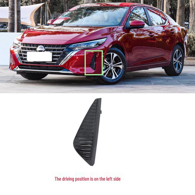 23-24 Sylphy 14th Gen Front Bumper & Fog Light Trim Cover
23-24 Sylphy 14th Gen Front Bumper & Fog Light Trim Cover