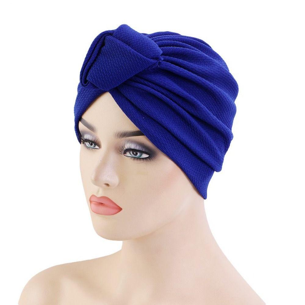 Women Mujer Musulman Turbante Fashion Top Knotted Turban Bonnet Head Wraps Muslim Hiajbs India Hat
Women Mujer Musulman Turbante Fashion Top Knotted Turban Bonnet Head Wraps Muslim Hiajbs India Hat
