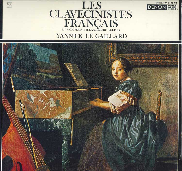 LP Record L. COUPERIN F. COUPERIN J. H. DA Les Clavecinistes Francais OX7145ND DENON 1979 Japan Classical Used
LP Record L. COUPERIN F. COUPERIN J. H. DA Les Clavecinistes Francais OX7145ND DENON 1979 Japan Classical Used