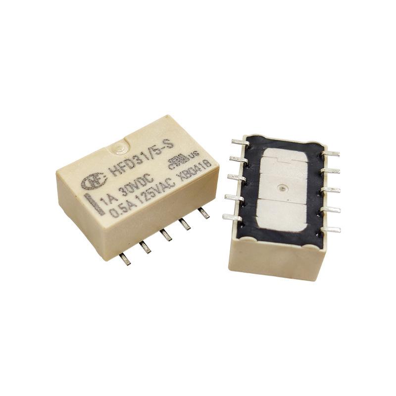 HFD31/5-S New HF Hongfa 24VDC Signal Relay HFD31/3-SR, HFD31/12-S 5V Signal Relay
HFD31/5-S New HF Hongfa 24VDC Signal Relay HFD31/3-SR, HFD31/12-S 5V Signal Relay