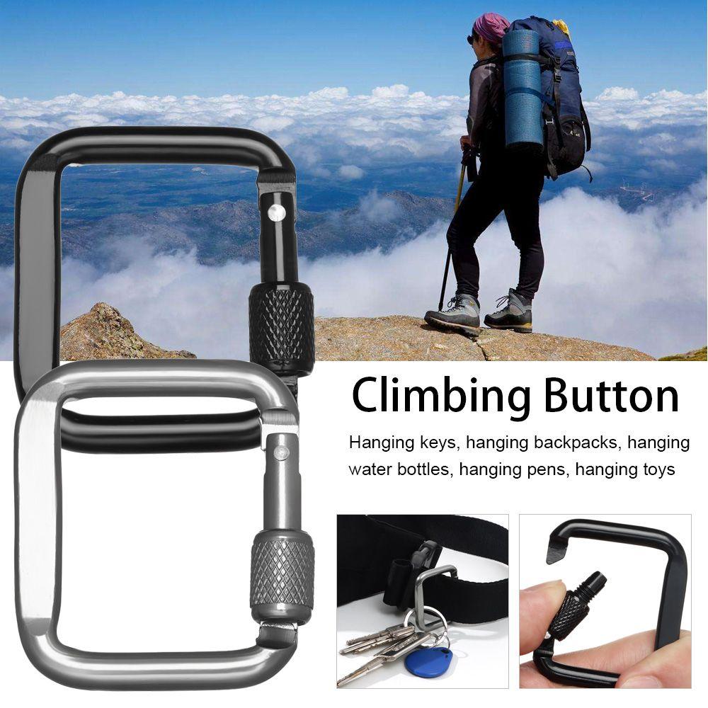 New Safety Multicolor Aluminium Camping Hiking Hook Buckle Keychain Alloy Carabiner Climbing Button Yellow-Triangle
New Safety Multicolor Aluminium Camping Hiking Hook Buckle Keychain Alloy Carabiner Climbing Button Yellow-Triangle