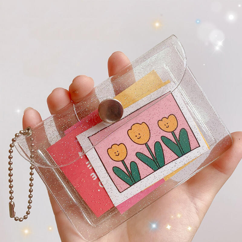 Artfield PVC transparent card wallet Random
Artfield PVC transparent card wallet Random