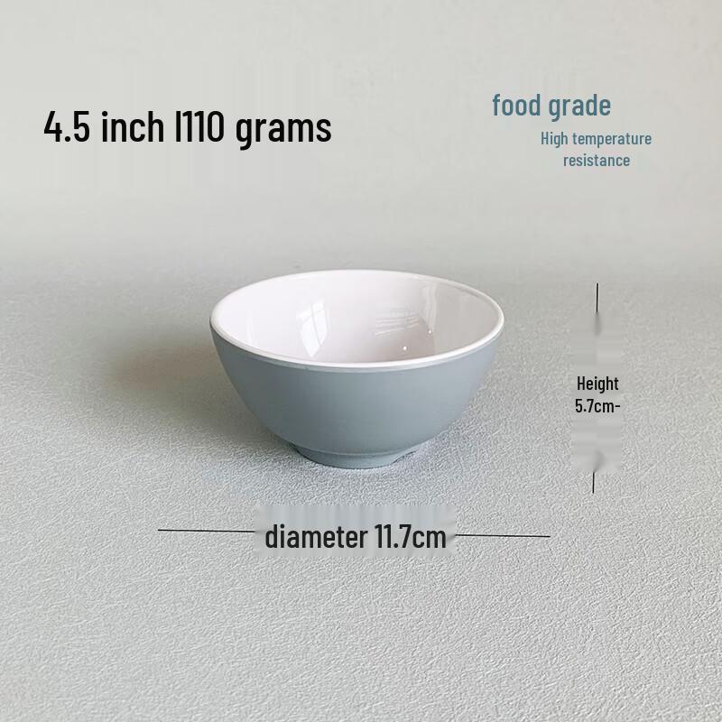 LIJIA FITMENT Two-Tone Melamine Noodle Bowls (10-Pack) 4.5 inch
LIJIA FITMENT Two-Tone Melamine Noodle Bowls (10-Pack) 4.5 inch