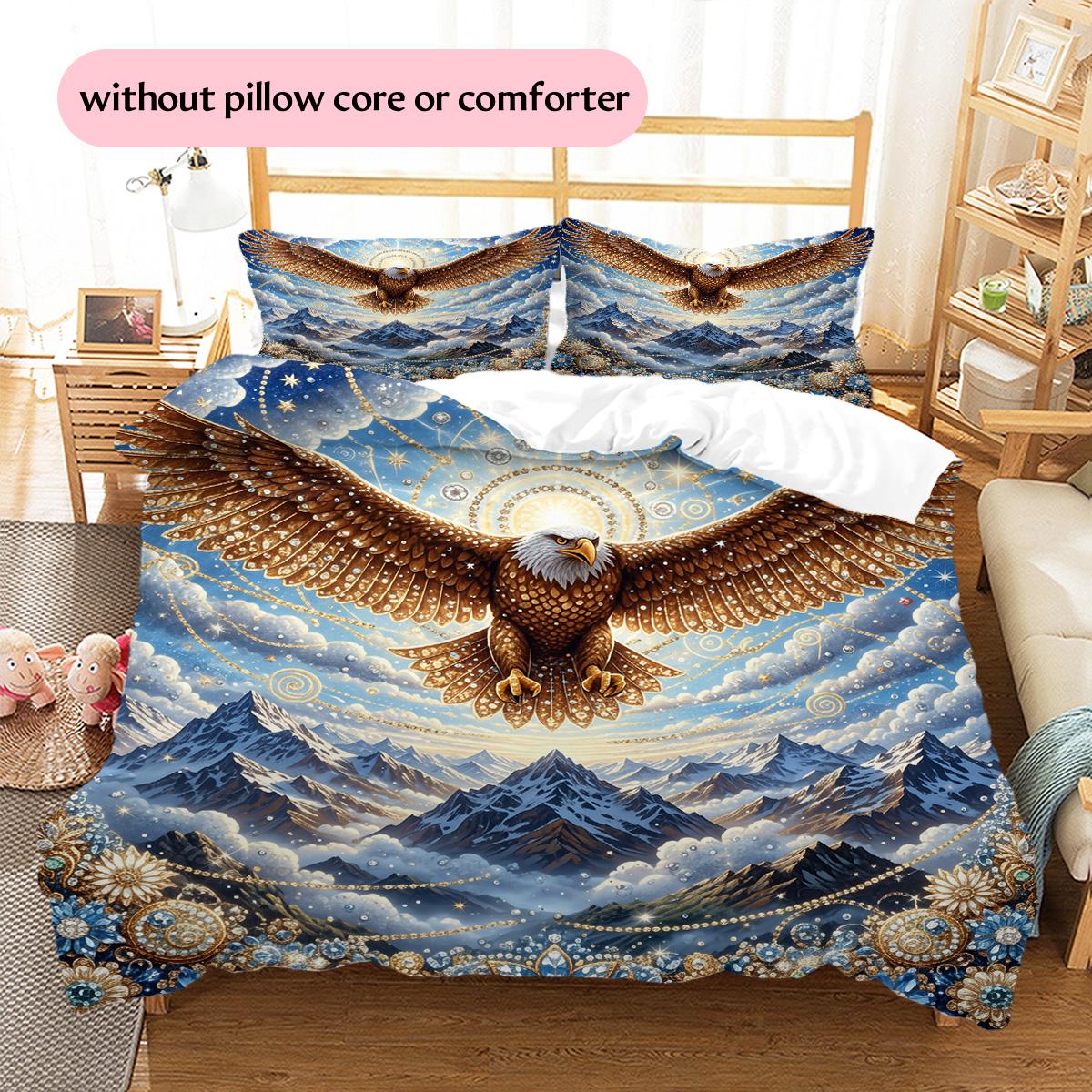 Diamond Style Animals Pattern Bedding Quilt Set Home Decoration Gift (1 * duvet cover + 2 * pillowcase without core) 135x200cm
Diamond Style Animals Pattern Bedding Quilt Set Home Decoration Gift (1 * duvet cover + 2 * pillowcase without core) 135x200cm