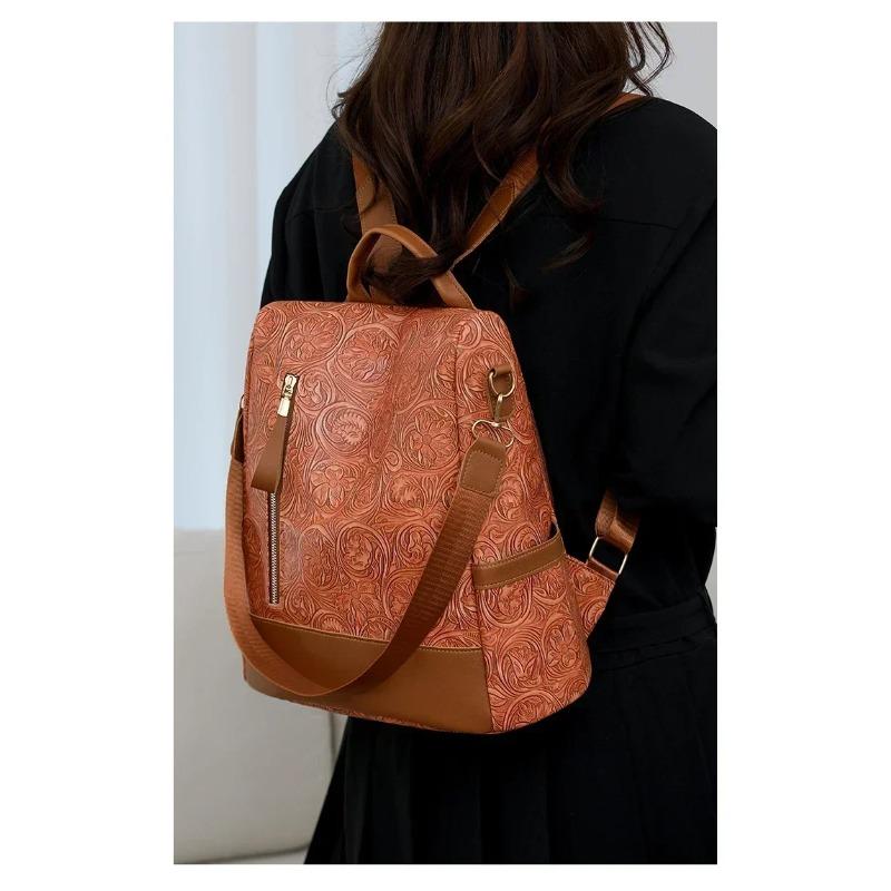 2026 Exquisite Floral PU Fashi Backpacks High Quality Large Capacity Sense of Luxury Persality Backpacks for Women коричневий
2026 Exquisite Floral PU Fashi Backpacks High Quality Large Capacity Sense of Luxury Persality Backpacks for Women коричневий