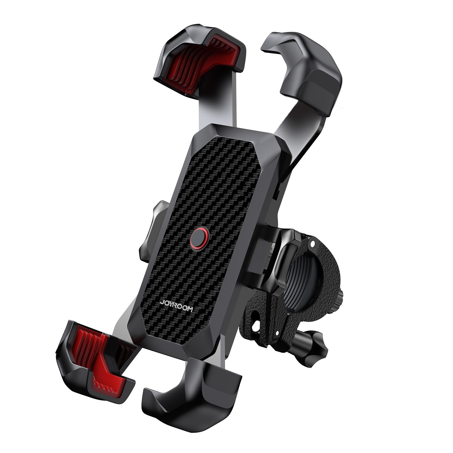 Joyroom Universal Bike Phone Holder 360° View Bicycle Phone Holder for 4.7-7 inch Mobile Phone Stand Shockproof Bracket GPS Clip чорний
Joyroom Universal Bike Phone Holder 360° View Bicycle Phone Holder for 4.7-7 inch Mobile Phone Stand Shockproof Bracket GPS Clip чорний