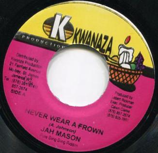 7inch Record JAH MASON Never Wear A Frown Randy Flex NONE Kwanaza Product 2005 Jamaica Reggae Ska Dub Used
7inch Record JAH MASON Never Wear A Frown Randy Flex NONE Kwanaza Product 2005 Jamaica Reggae Ska Dub Used