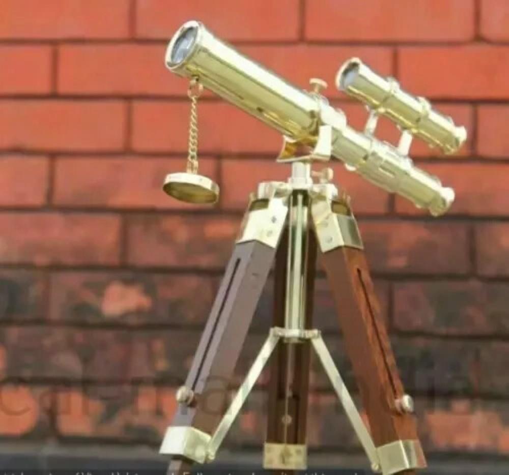 Латунный телескоп с деревянной подставкой-штативом в морском стиле, винтажный декор для стола M аэро
Латунный телескоп с деревянной подставкой-штативом в морском стиле, винтажный декор для стола M аэро