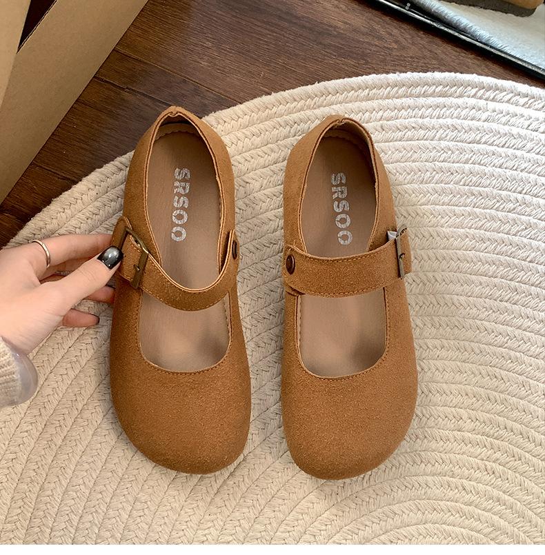 Повседневная мода ретро туфли с круглым носком и плоским дном с неглубоким горлом женские новинка 2025 года весна и осень универсальные туфли Мэри Джейн 35
Повседневная мода ретро туфли с круглым носком и плоским дном с неглубоким горлом женские новинка 2025 года весна и осень универсальные туфли Мэри Джейн 35