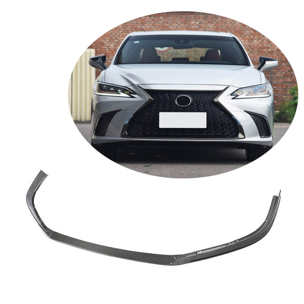 Front Bumper Lip Cover (for Base/F-Sport 2018-2020, Carbon) for Lexus ES 2018-
Front Bumper Lip Cover (for Base/F-Sport 2018-2020, Carbon) for Lexus ES 2018-