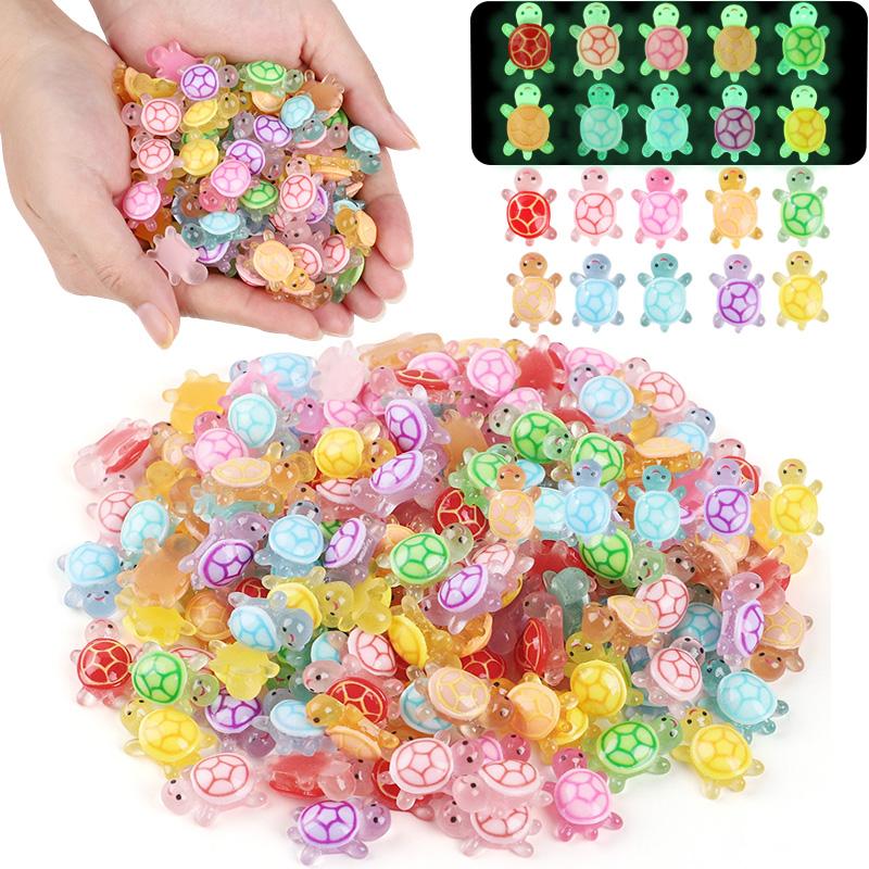 50Pcs Glow-in-the-Dark 3D Turtle Figurines Luminous Resin Turtle Micro Landscape Home Garden Decoration Birthday Party Favors
50Pcs Glow-in-the-Dark 3D Turtle Figurines Luminous Resin Turtle Micro Landscape Home Garden Decoration Birthday Party Favors