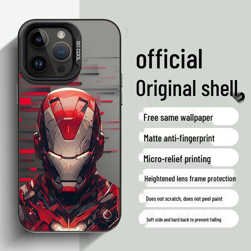 Silver Iron Man Creative Drop-Proof Phone Case for Apple 16 Promax iPhone 11 Pro Max
Silver Iron Man Creative Drop-Proof Phone Case for Apple 16 Promax iPhone 11 Pro Max