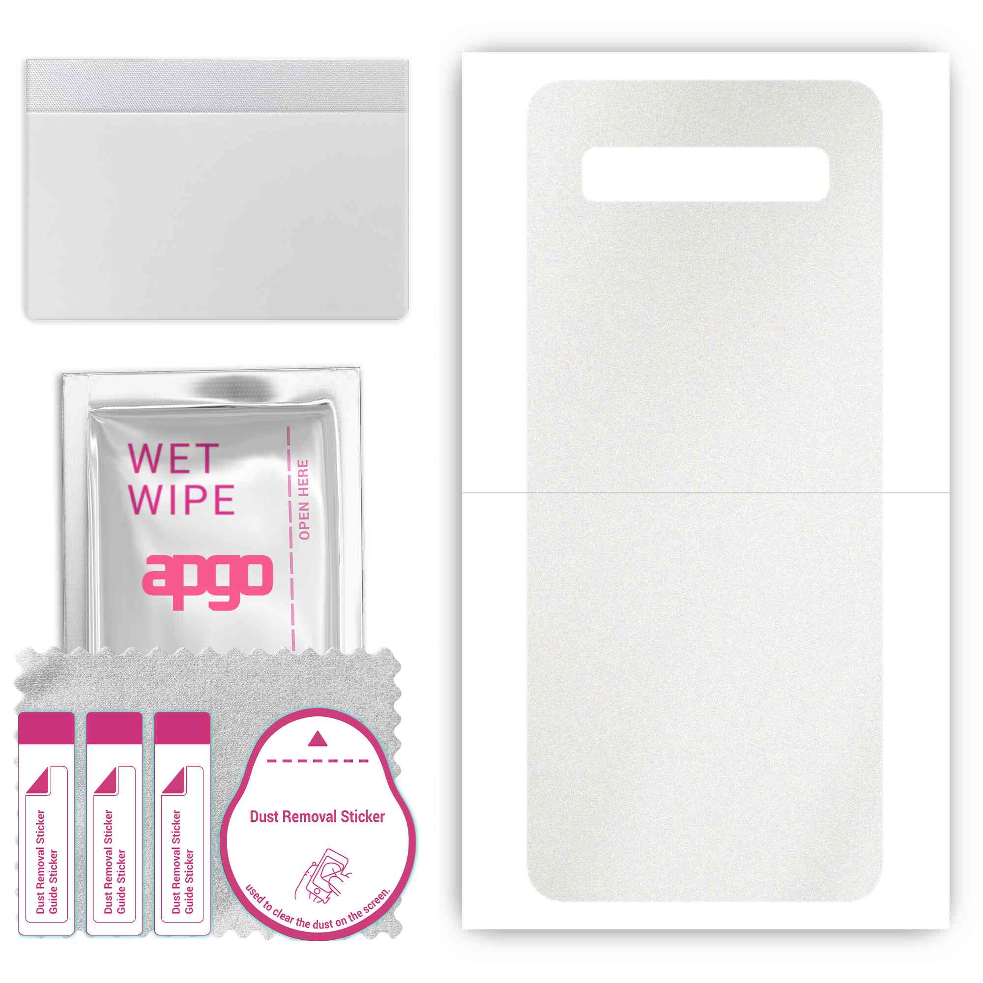 apgo Protective Skin Sticker for the back compatible with TCL 10 SE, Wrap Film, Foil, Vinyl - Pattern Matte Transparent
apgo Protective Skin Sticker for the back compatible with TCL 10 SE, Wrap Film, Foil, Vinyl - Pattern Matte Transparent