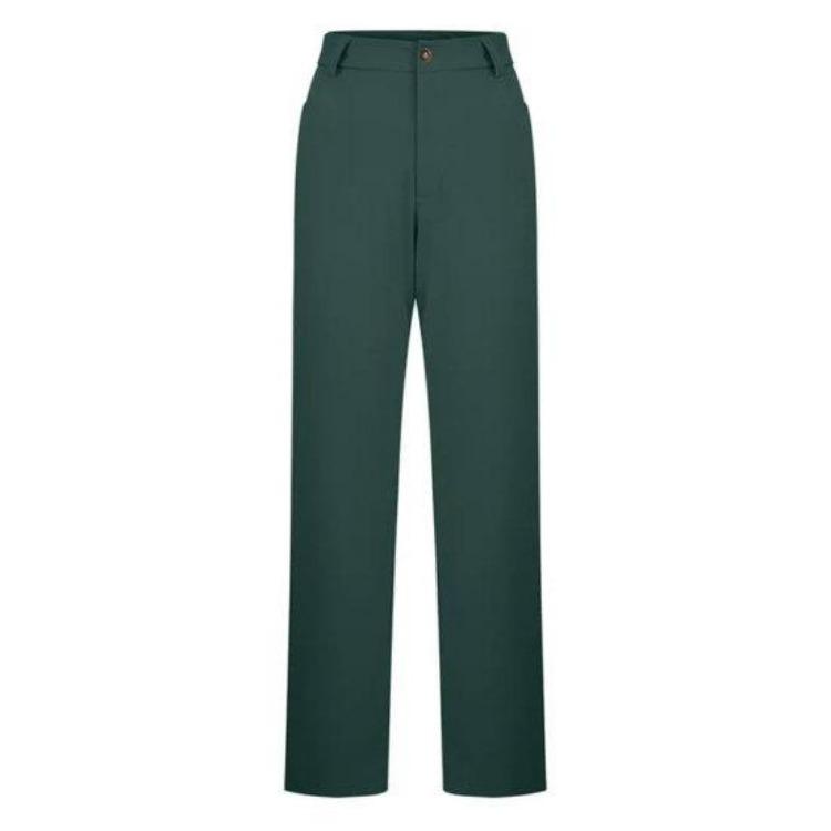 Women Business Work Pants Straight Leg Casual Elastic Long Pants with Pockets Solid Color XXL зелений
Women Business Work Pants Straight Leg Casual Elastic Long Pants with Pockets Solid Color XXL зелений