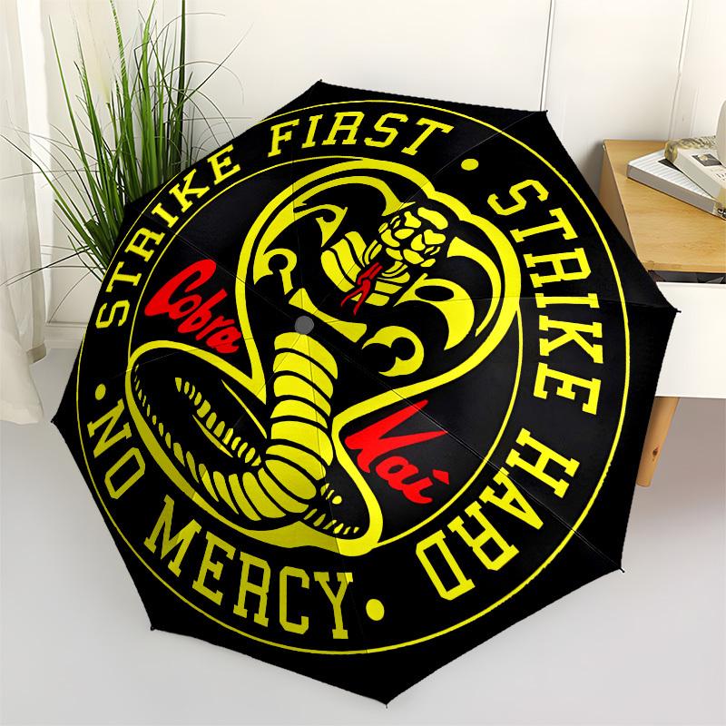 Cobra Kai, Karate Kid Automatic Opening and Closing, 8 rib Structure Portable Umbrella, Suitable for Men and Women in All Seasons Perfect G
Cobra Kai, Karate Kid Automatic Opening and Closing, 8 rib Structure Portable Umbrella, Suitable for Men and Women in All Seasons Perfect G