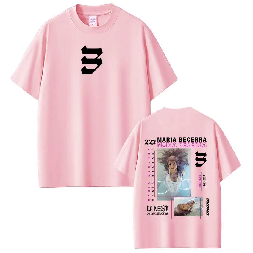 Singer Maria Becerra Quimera Album Print Tshirt Men Women Fashion Shortsleeved Top Casual pure Cotton Aesthetic Trendy Tshirt 4XL
Singer Maria Becerra Quimera Album Print Tshirt Men Women Fashion Shortsleeved Top Casual pure Cotton Aesthetic Trendy Tshirt 4XL