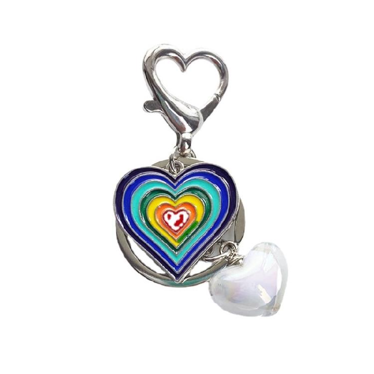Diamonds Crossed Penetration Love Keychain Small Fresh Heart Buckle Keyholder 1
Diamonds Crossed Penetration Love Keychain Small Fresh Heart Buckle Keyholder 1
