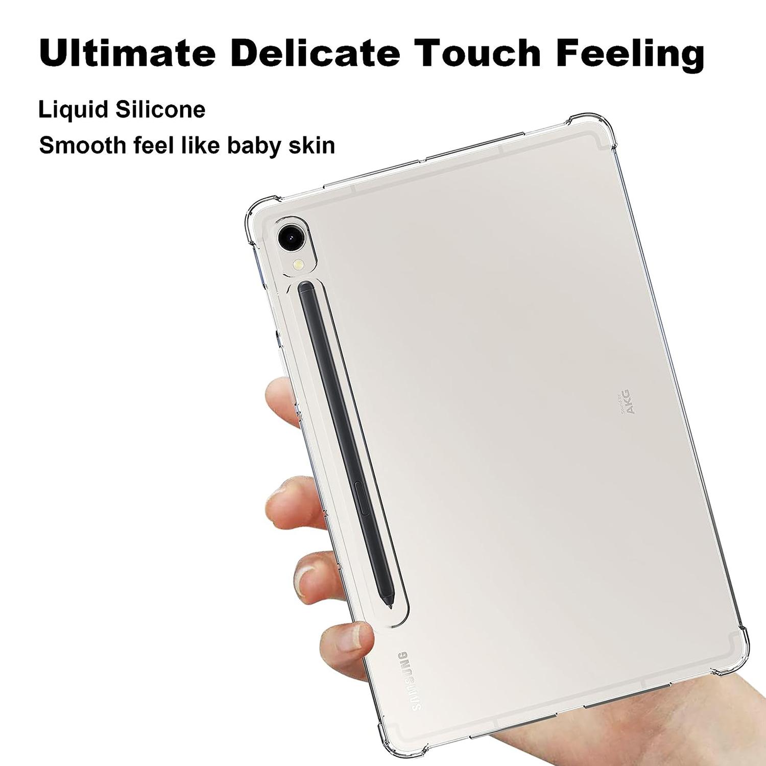 For Samsung Galaxy Tab S9 Reinforced Corners Tablet Case Drop-Proof Transparent TPU Cover A
For Samsung Galaxy Tab S9 Reinforced Corners Tablet Case Drop-Proof Transparent TPU Cover A