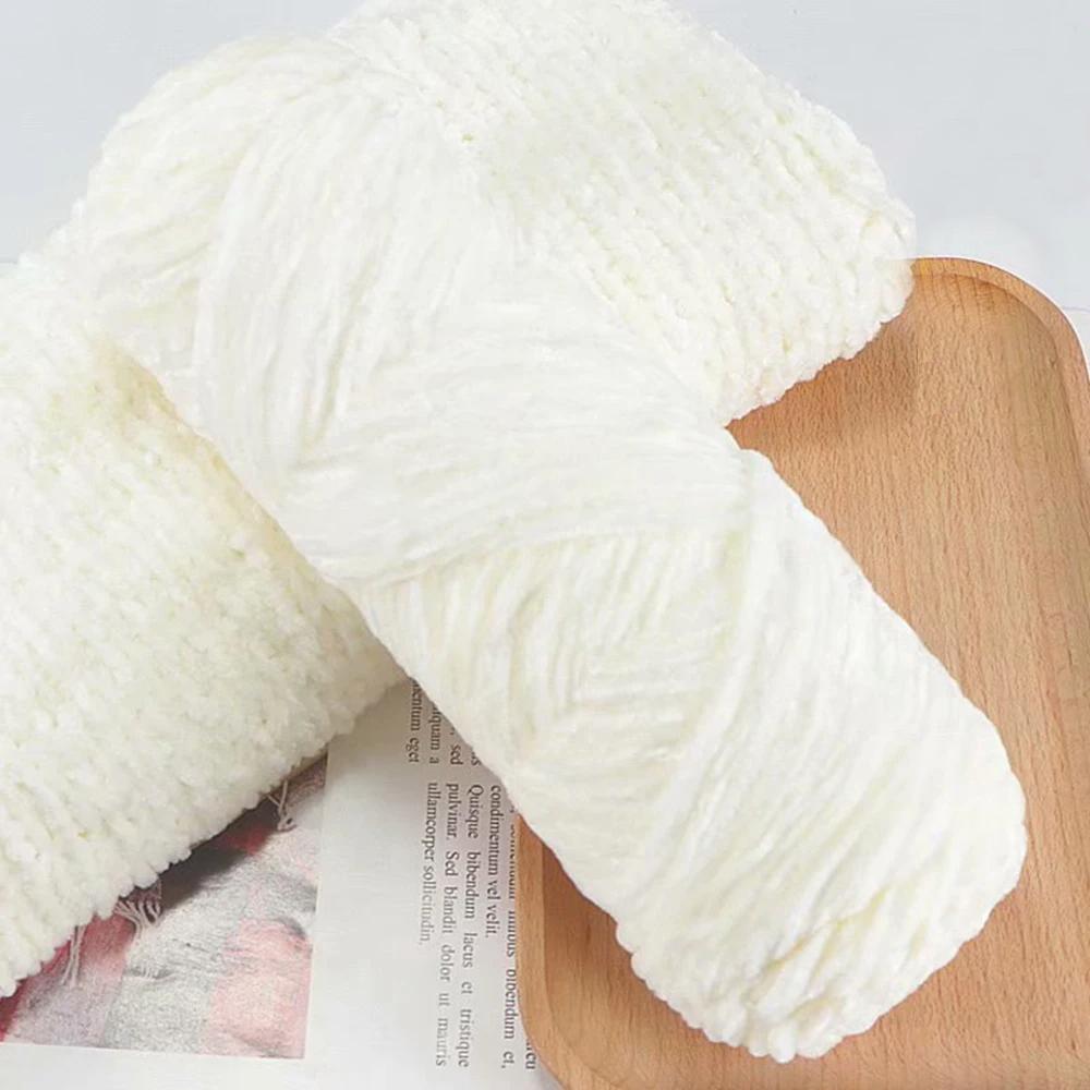 95g Chenille Soft Velvet Yarn Blended Knitting Wool Crochet Handmade Scarf Coat Baby Blanket And Hat
95g Chenille Soft Velvet Yarn Blended Knitting Wool Crochet Handmade Scarf Coat Baby Blanket And Hat