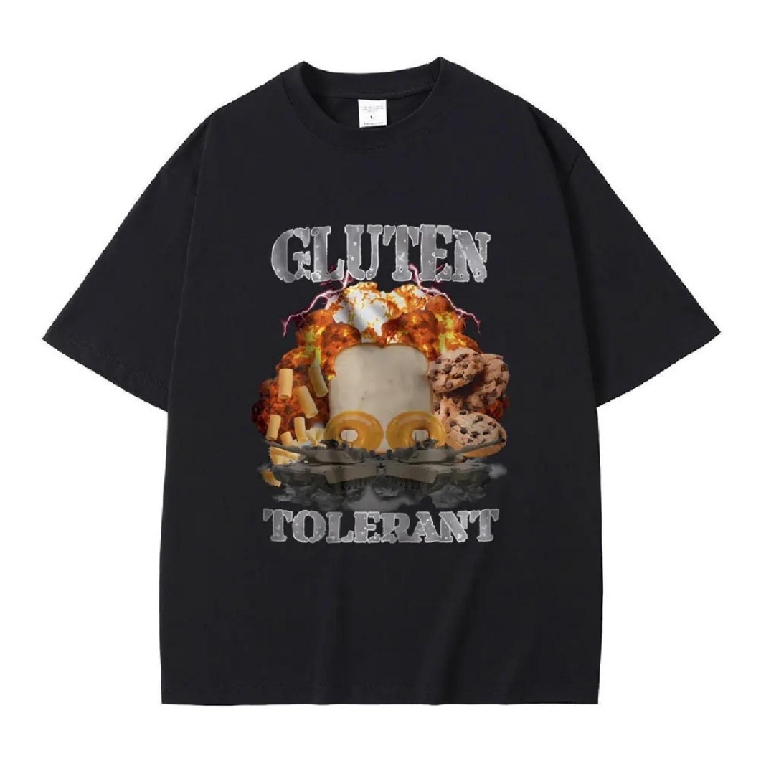 Gluten Tolerant Funny Meme Print T-shirt Male Fitness Pure Cotton T Shirts Men Women s Casual Vintage Gothic Short Sleeve Tees XXXXXL чёрный
Gluten Tolerant Funny Meme Print T-shirt Male Fitness Pure Cotton T Shirts Men Women s Casual Vintage Gothic Short Sleeve Tees XXXXXL чёрный