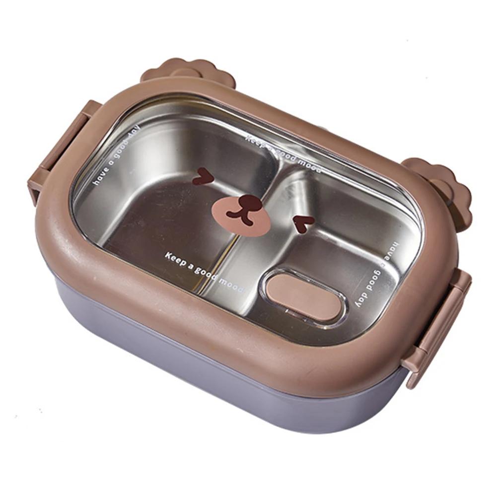 Stainless Steel Cartoon Lunch Box 2 Compartments Children s Lunch Box Leak-Proof 1000ml Deposit Meal/Fruit/Vegetables and Salads
Stainless Steel Cartoon Lunch Box 2 Compartments Children s Lunch Box Leak-Proof 1000ml Deposit Meal/Fruit/Vegetables and Salads