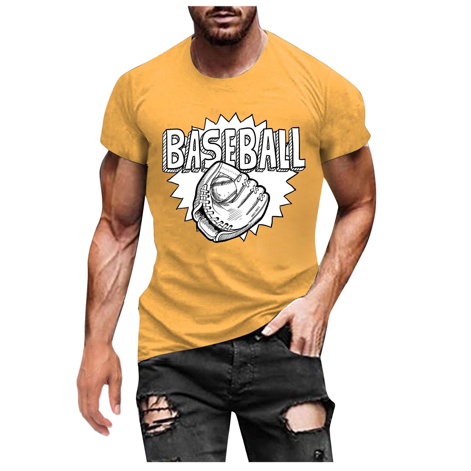 Baseball T Shirt Baseball Graphic Cute Tee Tops Men Letter Printed Softball Shirts Short Sleeve Casual Sports Tops XL жовтий
Baseball T Shirt Baseball Graphic Cute Tee Tops Men Letter Printed Softball Shirts Short Sleeve Casual Sports Tops XL жовтий