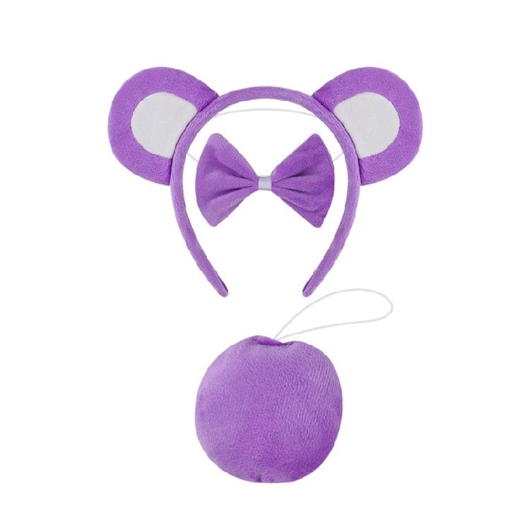Cartoon Bear Ears Hairpiece Soft Headband Adjustable Bows Tie Short Dress Cosplay Accesories for Children and Teens
Cartoon Bear Ears Hairpiece Soft Headband Adjustable Bows Tie Short Dress Cosplay Accesories for Children and Teens