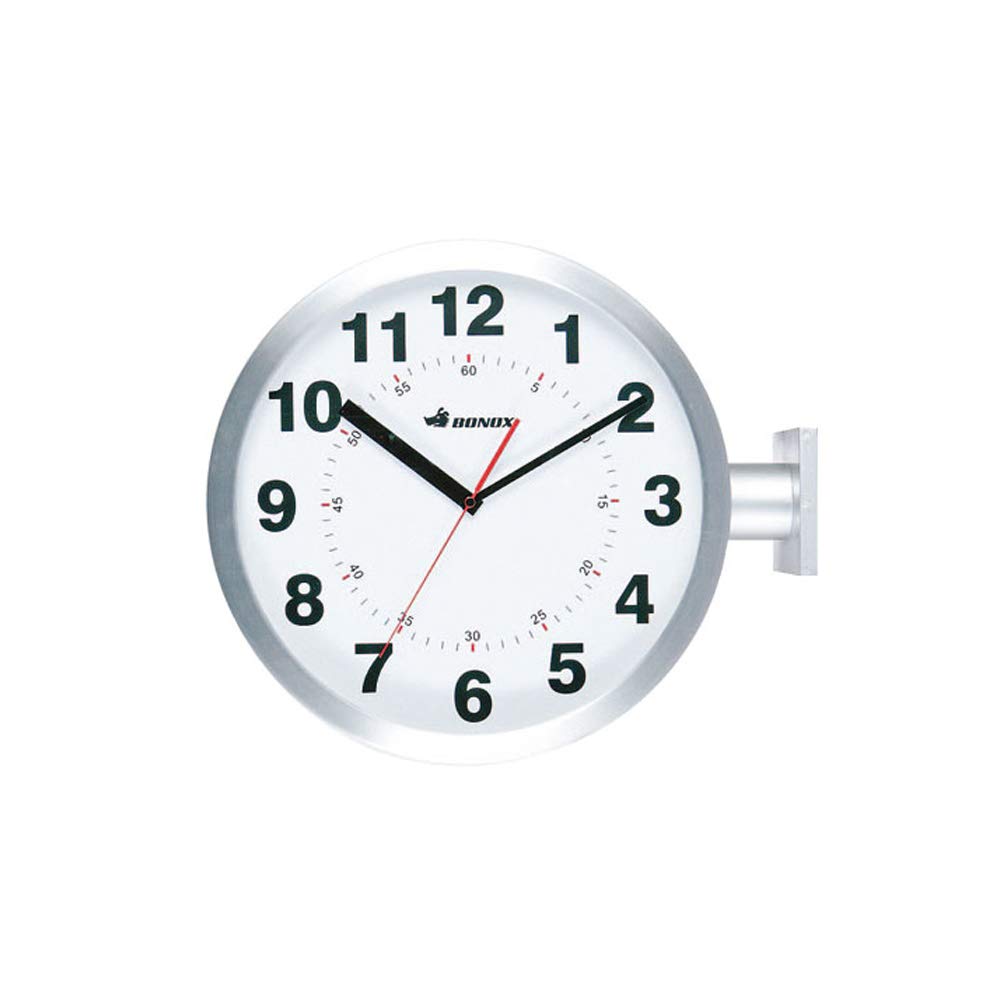 Dulton S82429SV Double Face Wall Clock, Silver, Outstanding Presence, Double-sided Wall Clock, Height 15.0 inches (380 mm), Width 17.5 inches (445 mm)
Dulton S82429SV Double Face Wall Clock, Silver, Outstanding Presence, Double-sided Wall Clock, Height 15.0 inches (380 mm), Width 17.5 inches (445 mm)