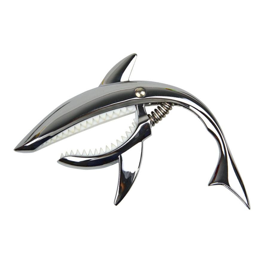 Metal Shark Capo, Acoustic Guitar Metal Capo Zinc Alloy, Electric Guitar Capo срібний
Metal Shark Capo, Acoustic Guitar Metal Capo Zinc Alloy, Electric Guitar Capo срібний