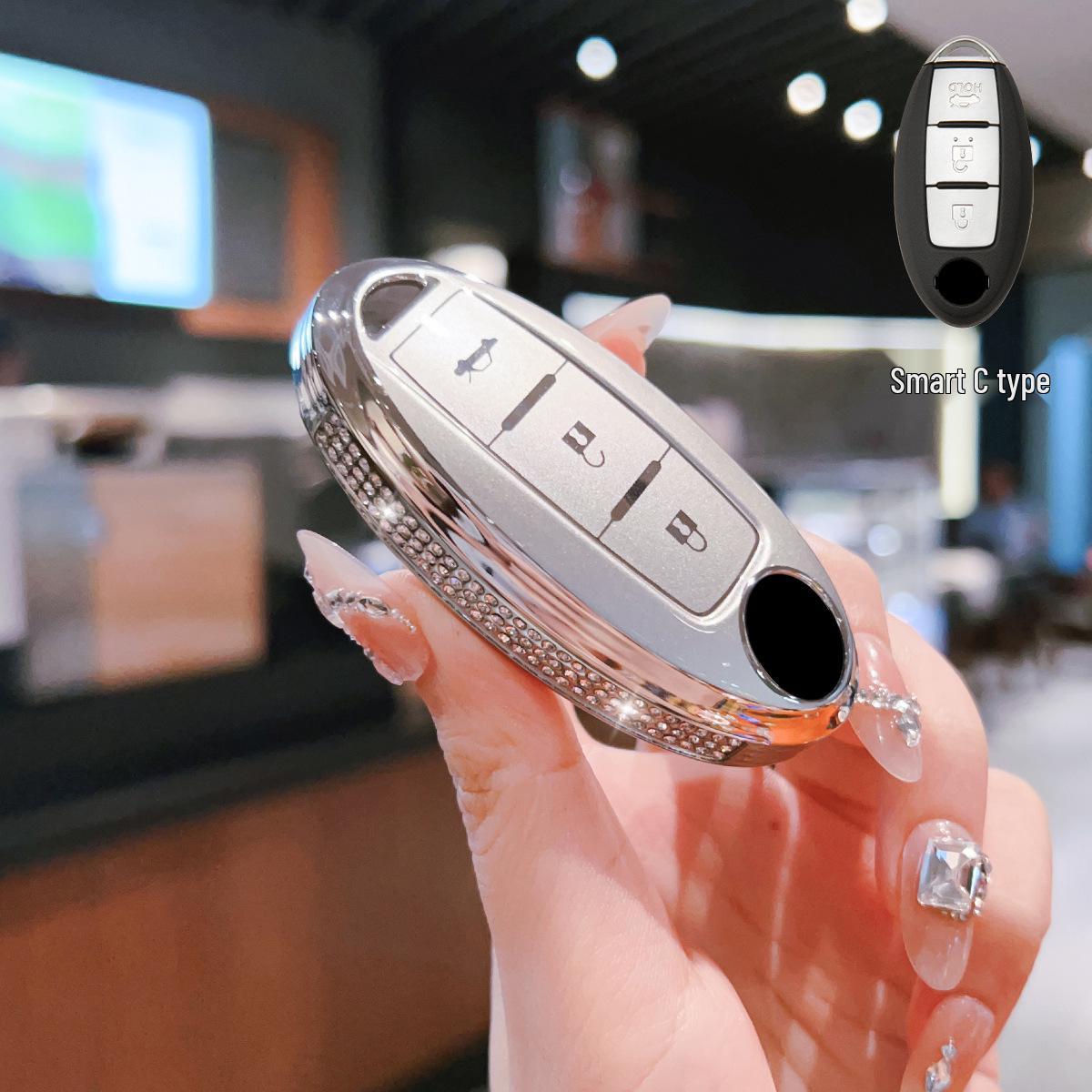 Nissan Key Case for Sylphy, Qashqai, Teana, X-Trail, Tiida (14th Gen) - Full Coverage Shell.
Nissan Key Case for Sylphy, Qashqai, Teana, X-Trail, Tiida (14th Gen) - Full Coverage Shell.