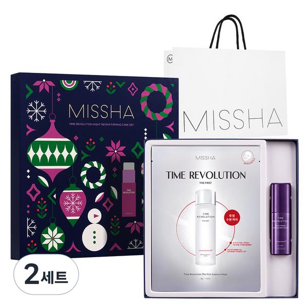 Missha Time Revolution Night Repair Elastic Care Holiday Edition Set, 2 Set, популярный набор корейской косметики
Missha Time Revolution Night Repair Elastic Care Holiday Edition Set, 2 Set, популярный набор корейской косметики