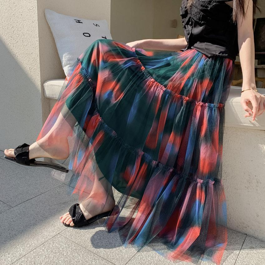 Niche design 2025 spring and summer mesh national style medium and long high waist pendulum thin solid color skirt long skirt average size
Niche design 2025 spring and summer mesh national style medium and long high waist pendulum thin solid color skirt long skirt average size