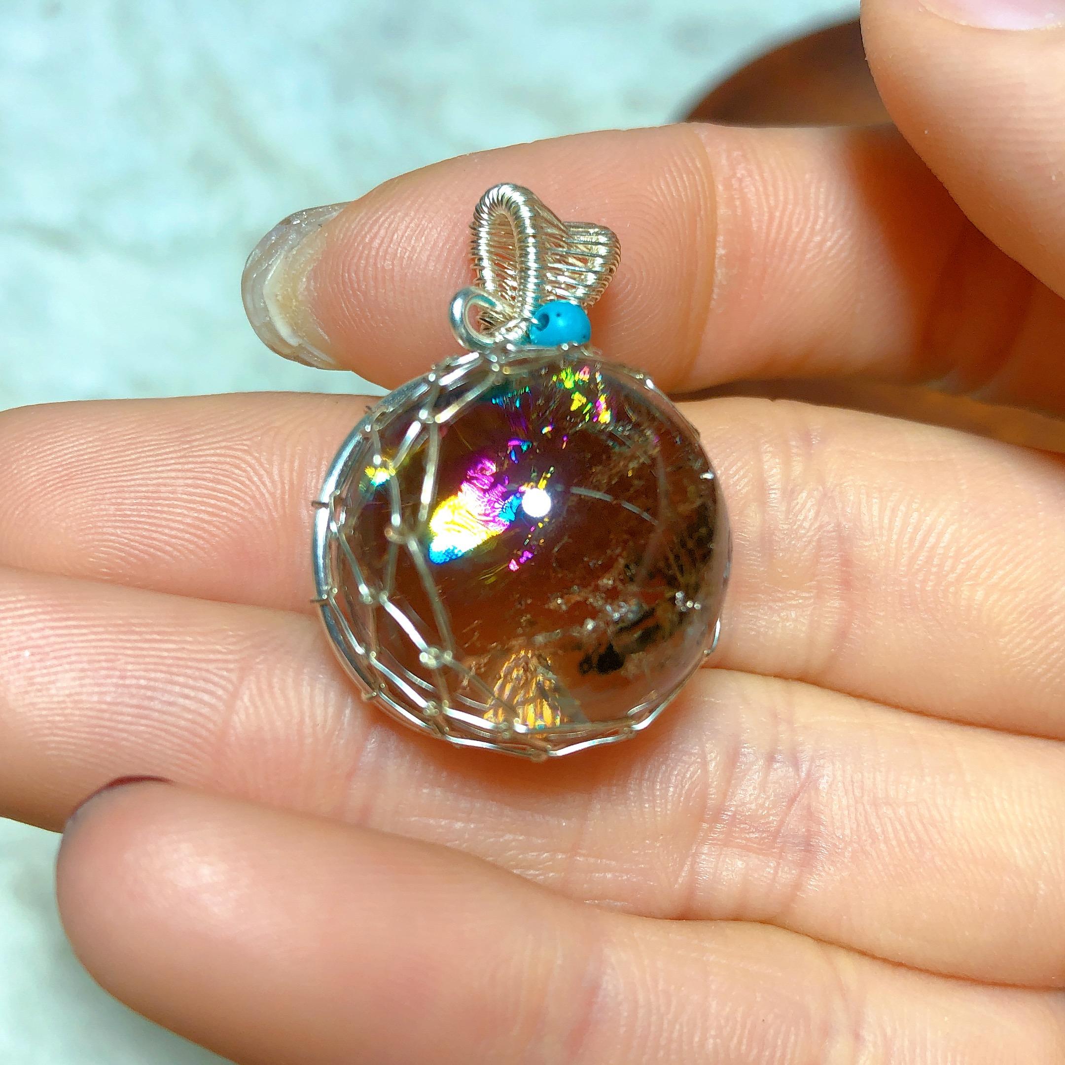 Подвеска из натурального кристально чистого кварца Smokey Crackle Gemstones Mineral Energy Reiki Home Decorations Gift
Подвеска из натурального кристально чистого кварца Smokey Crackle Gemstones Mineral Energy Reiki Home Decorations Gift