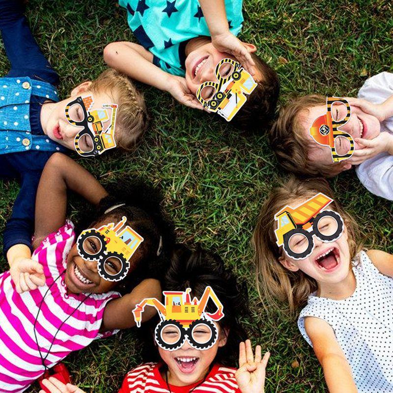 Engineering Vehicles Photo Props Glasses Construction Cars Excavator Eye Masks Birthday Party Decoration Kids Gifts
Engineering Vehicles Photo Props Glasses Construction Cars Excavator Eye Masks Birthday Party Decoration Kids Gifts