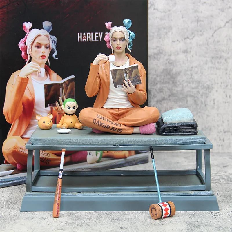 DC Animation Harley Quinn Joker Clown 28cm Action Figure - Sitting Posture Reading Book Collector-Worthy Miniature Statue Decoration Piece Plaything
DC Animation Harley Quinn Joker Clown 28cm Action Figure - Sitting Posture Reading Book Collector-Worthy Miniature Statue Decoration Piece Plaything