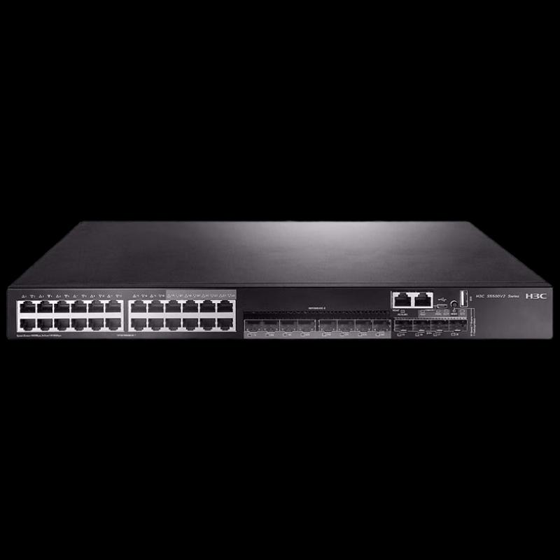 H3C S5500V2-28C-EI Layer 3 Managed Enterprise Core Switch
H3C S5500V2-28C-EI Layer 3 Managed Enterprise Core Switch