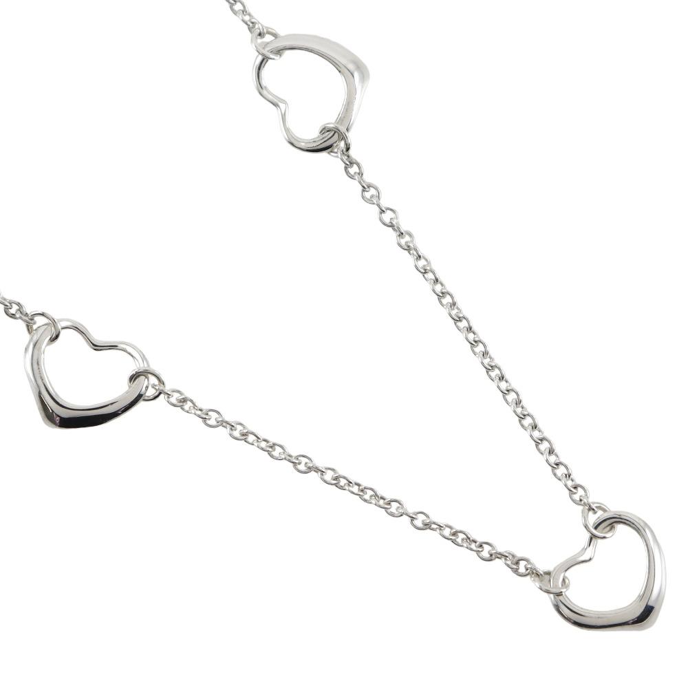 TIFFANY&Co. Open Heart 3P Necklace Elsa Peretti Silver925 3.0g Women Used
TIFFANY&Co. Open Heart 3P Necklace Elsa Peretti Silver925 3.0g Women Used