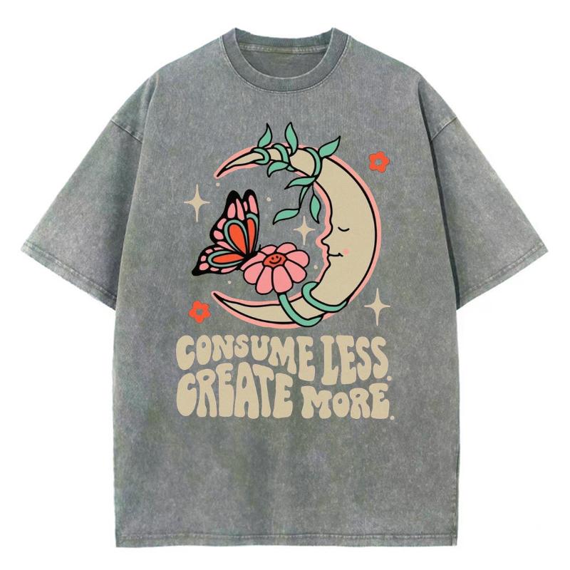 Neutral Style T-shirt Fashion Women s Short Sleeve To Do Old Loose Fabric Moon Butterfly Print Street Hip-Hop Style 3XL
Neutral Style T-shirt Fashion Women s Short Sleeve To Do Old Loose Fabric Moon Butterfly Print Street Hip-Hop Style 3XL