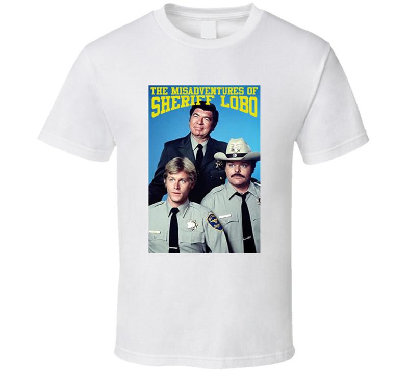 The Misadventures Of Sheriff Lobo Retro 70s 80s Popular Cop Show Tv Fan Unisex T-Shirt M
The Misadventures Of Sheriff Lobo Retro 70s 80s Popular Cop Show Tv Fan Unisex T-Shirt M