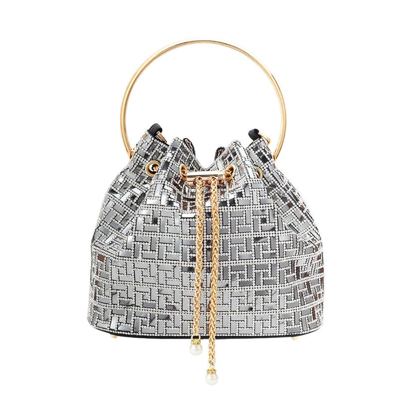 2025 Luxury Design Shiny Rhinestone Evening Bucket Bag Brand Women Diamond Clutch Handbag Fashion Wedding Party Crossbody Bag серебряный
2025 Luxury Design Shiny Rhinestone Evening Bucket Bag Brand Women Diamond Clutch Handbag Fashion Wedding Party Crossbody Bag серебряный