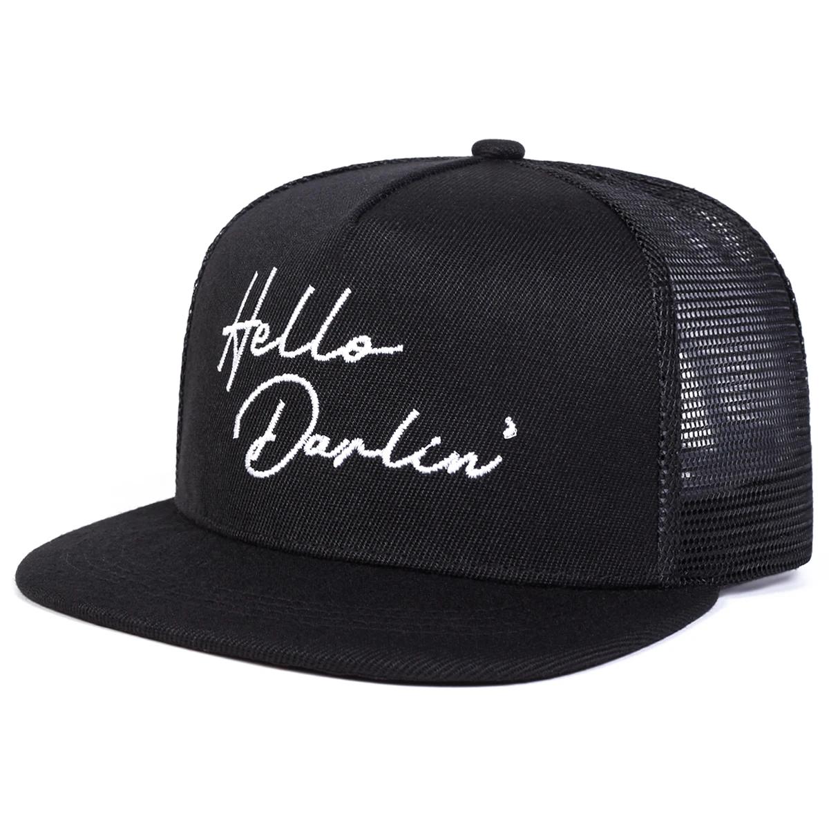Unisex Hello Darlin Embroidery Hip-Hop Net Hats Spring Summer Outdoor Adjustable Casual Baseball Caps Trucker Caps Sunscreen Hat
Unisex Hello Darlin Embroidery Hip-Hop Net Hats Spring Summer Outdoor Adjustable Casual Baseball Caps Trucker Caps Sunscreen Hat