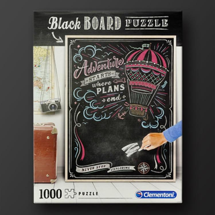 Black Board: Travel 1000 Piece Clementoni Jigsaw Puzzle, popular Korean board game
Black Board: Travel 1000 Piece Clementoni Jigsaw Puzzle, popular Korean board game